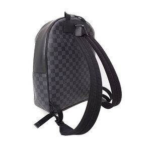 Louis Vuitton Josh Black Graphite Backpack Damier